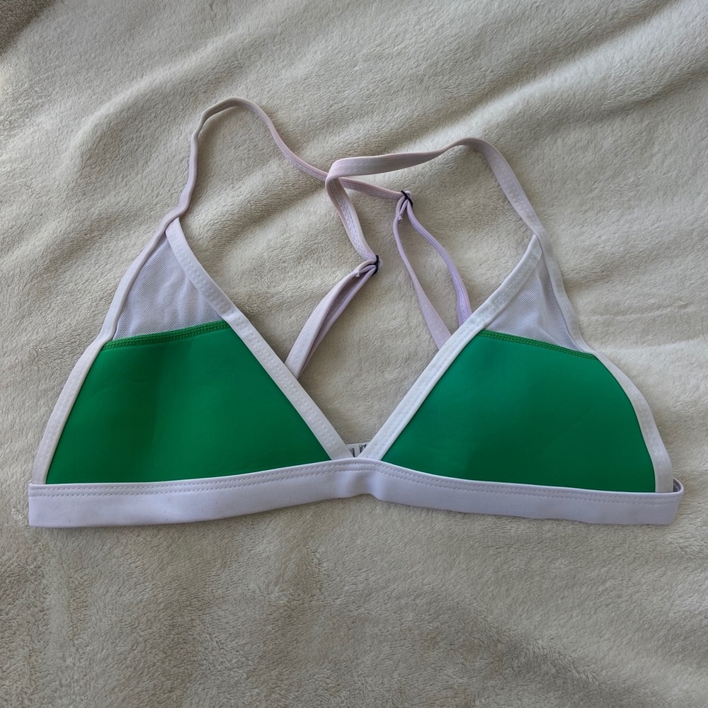 Hoaka Green Mesh top